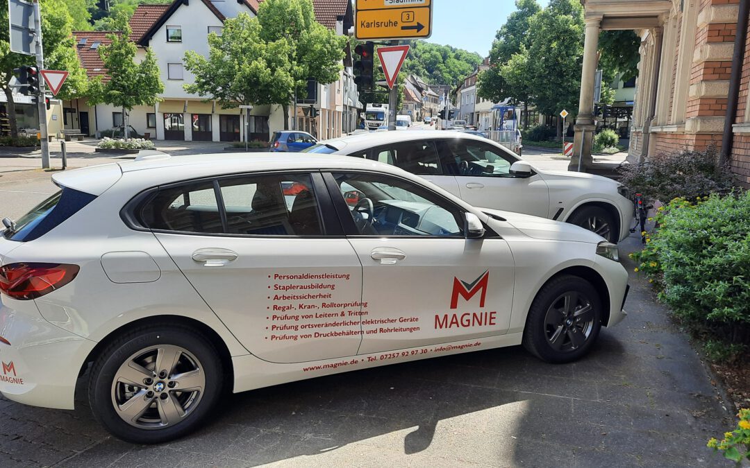 Das Magnie Team ist jetzt auch optisch auf den Straßen unterwegs!